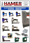 Clavadoras, Grapadoras, Neumáticas, Eléctricas, A Batería, Combinadas, Clavos en T, con cabeza, para Pins, Grapas, etc… catalogo