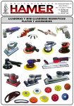 Lijadoras Neumáticas, Mini Lijadoras, Orbitales, Eléctricas, de Aspiración, de Banda, Platos, Accesorios, etc… catalogo