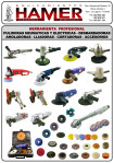 Pulidoras Neumáticas, Eléctricas, Desbarbadoras, Amoladoras, Lijadoras, Cortadoras, Accesorios, etc… catalogo