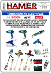 Sopladores, Decapadores, Aire caliente, Soldadores de Varillas plásticas, Pistolas de Silicona, Adhesivos, Mezclador de pintura, Agitadores, Accesorios, etc… catalogo